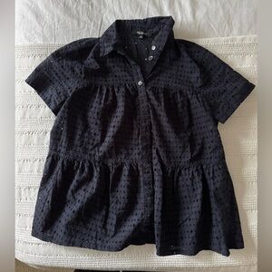 Madewell Navy Top